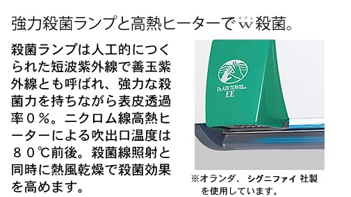 Amazon.co.jp: 手洗い後の乾燥殺菌機 ◇ドクターエアータオル◇ EE